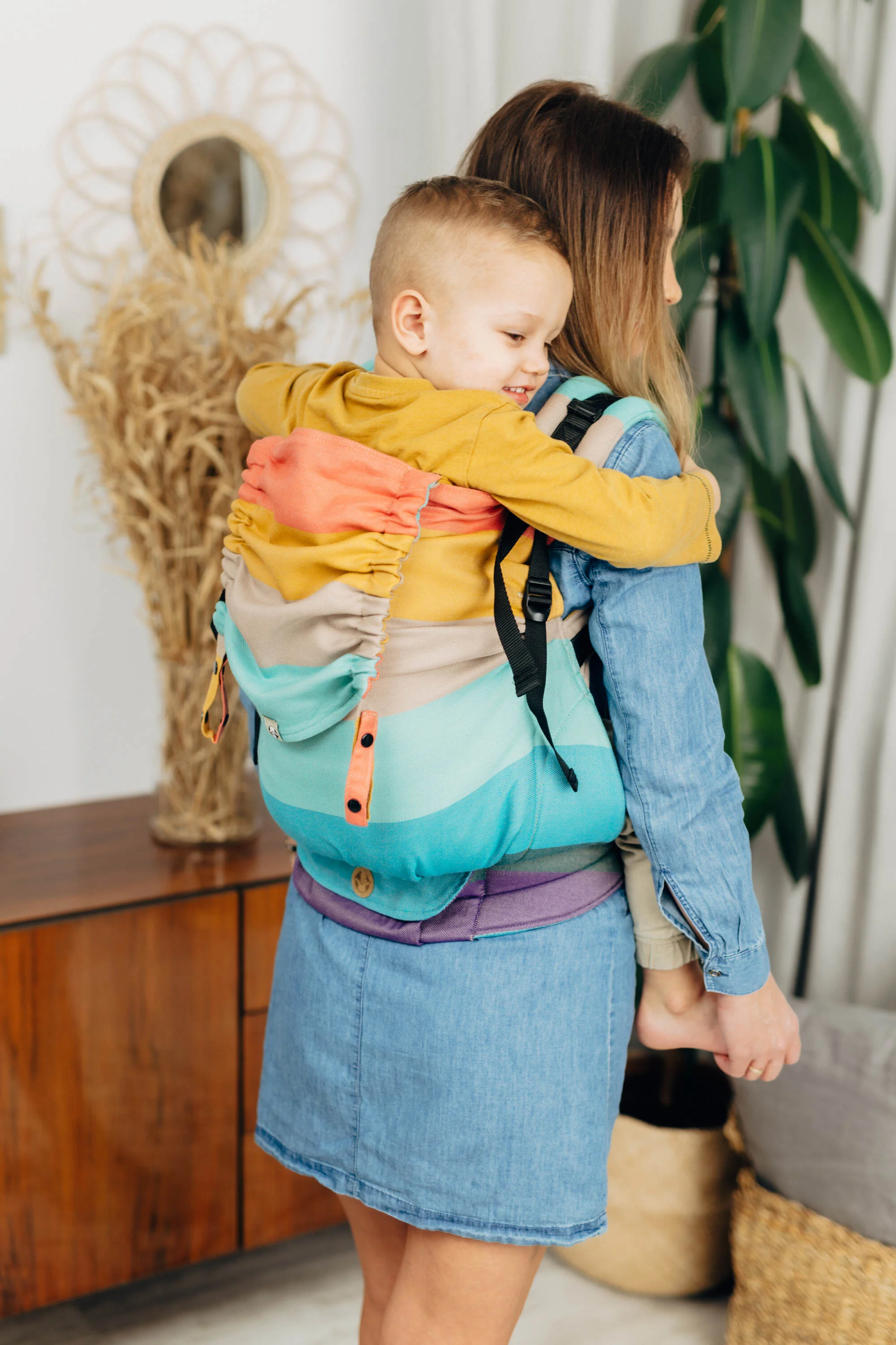 Lenny Preschool Carrier - Pastels - Image 3