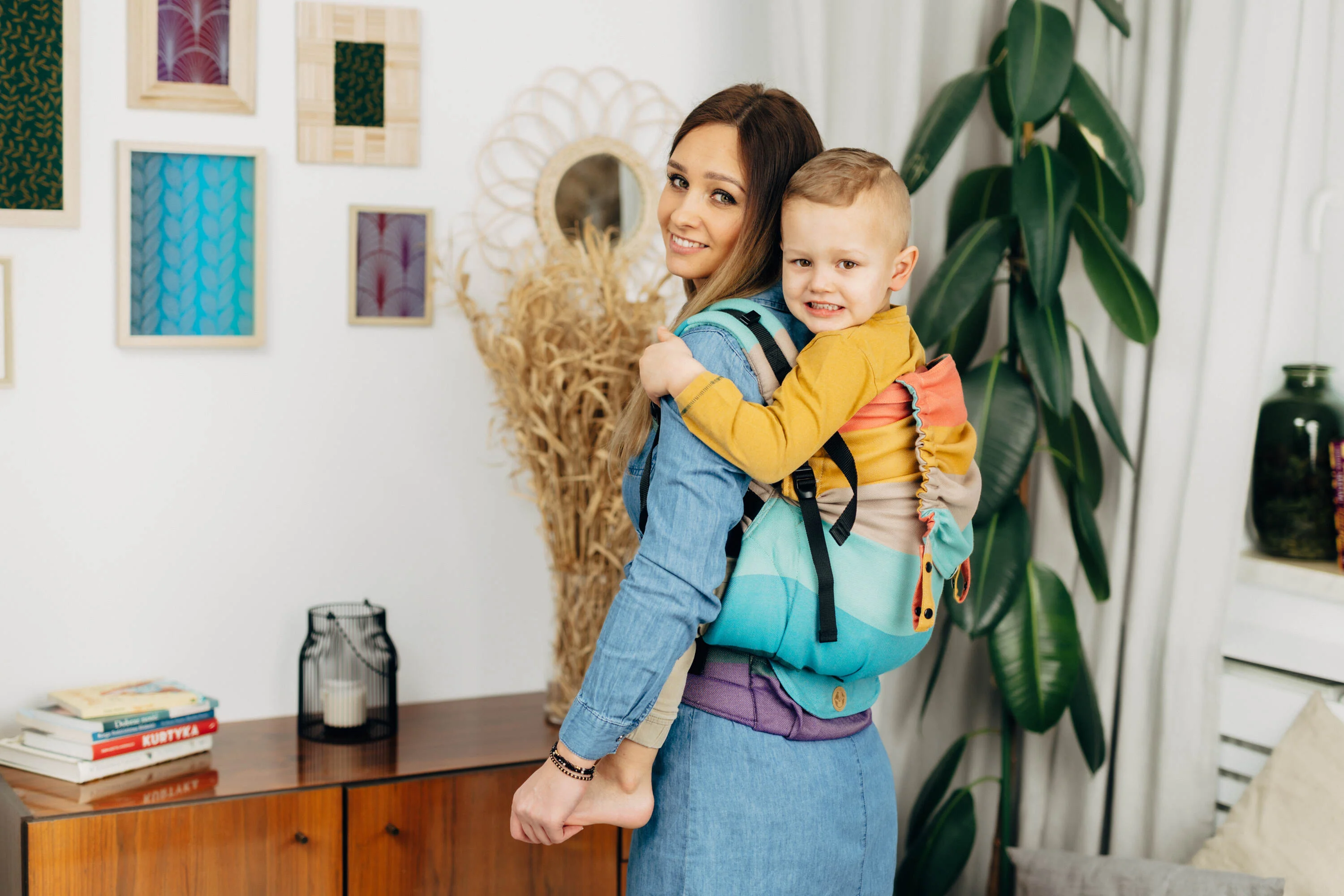 Lenny Preschool Carrier - Pastels - Image 7
