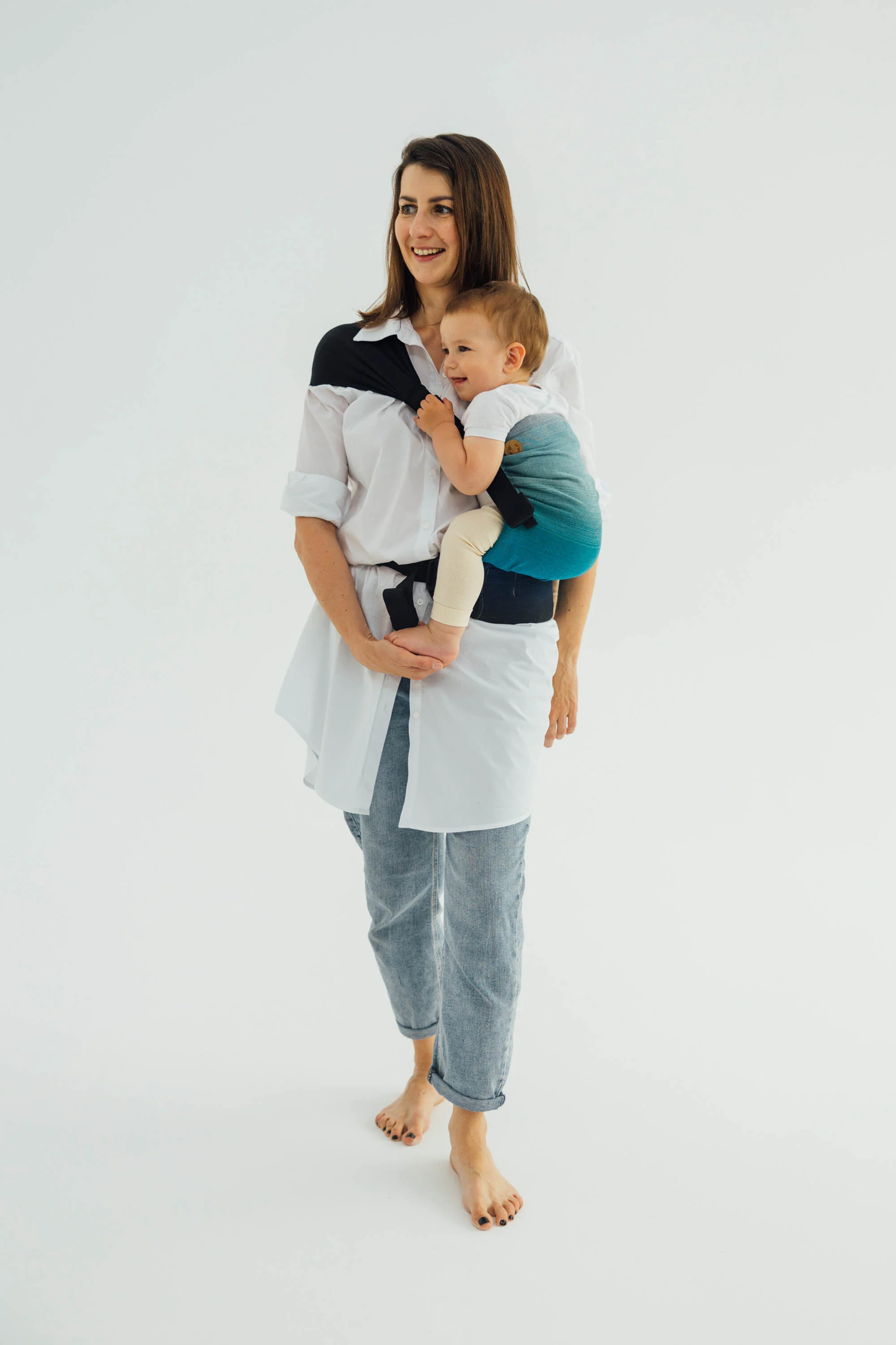 LennyHip Carrier - Airglow - Hip Sling Baby Carrier - Image 5