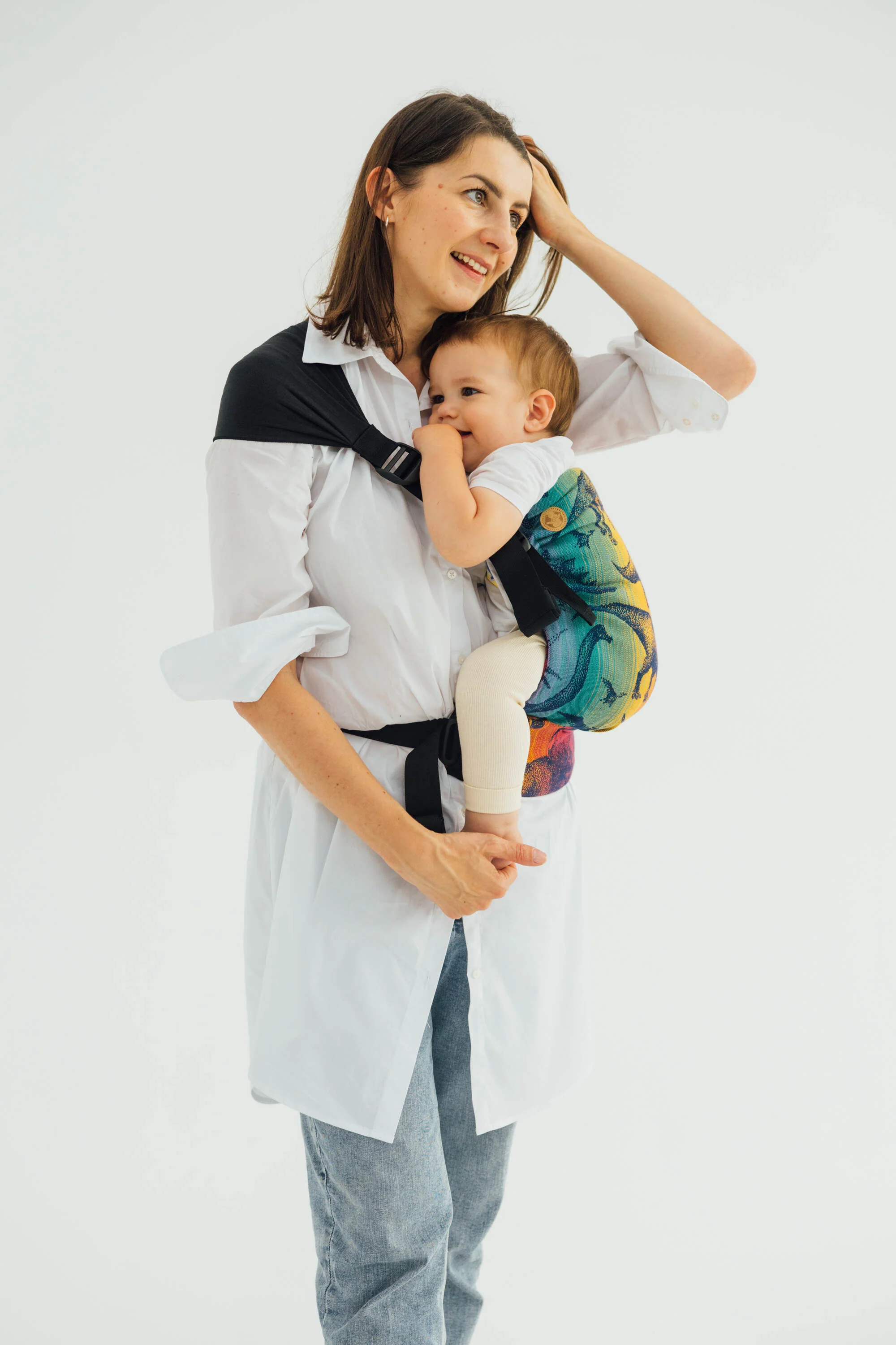 LennyHip Carrier - Jurassic Park New Era - Hip Sling Baby Carrier - Image 10