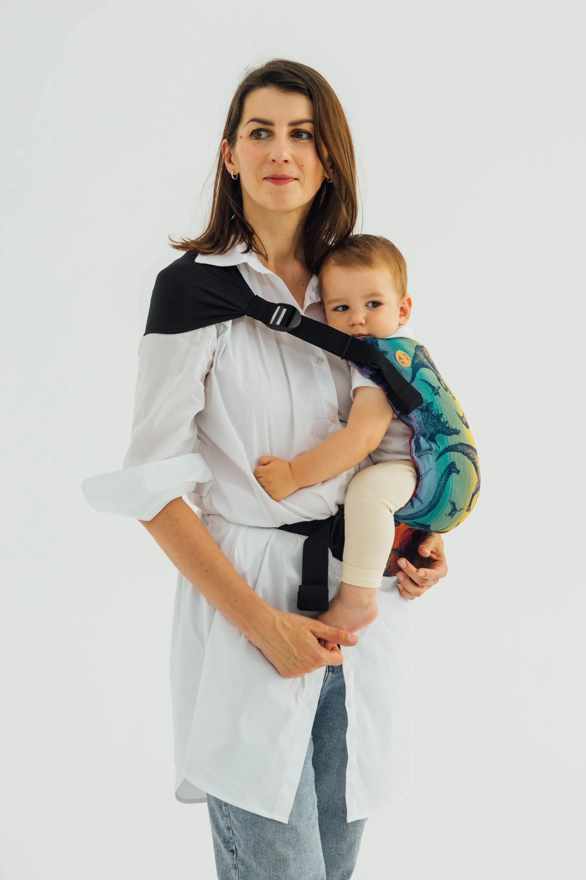 LennyHip Carrier - Jurassic Park New Era - Hip Sling Baby Carrier - Image 12