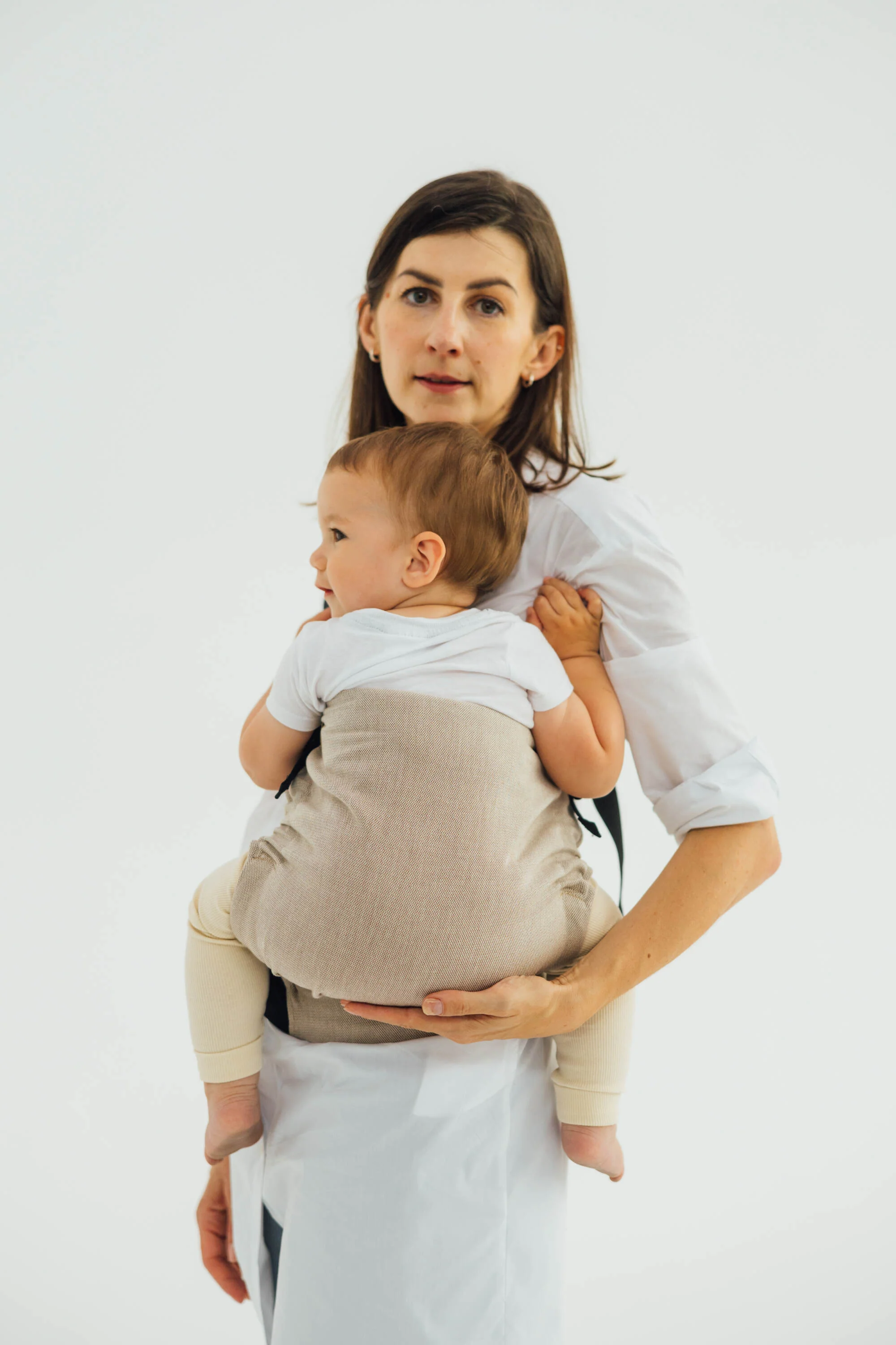 LennyHip Carrier - Peanut Butter - Hip Sling Baby Carrier - Image 10