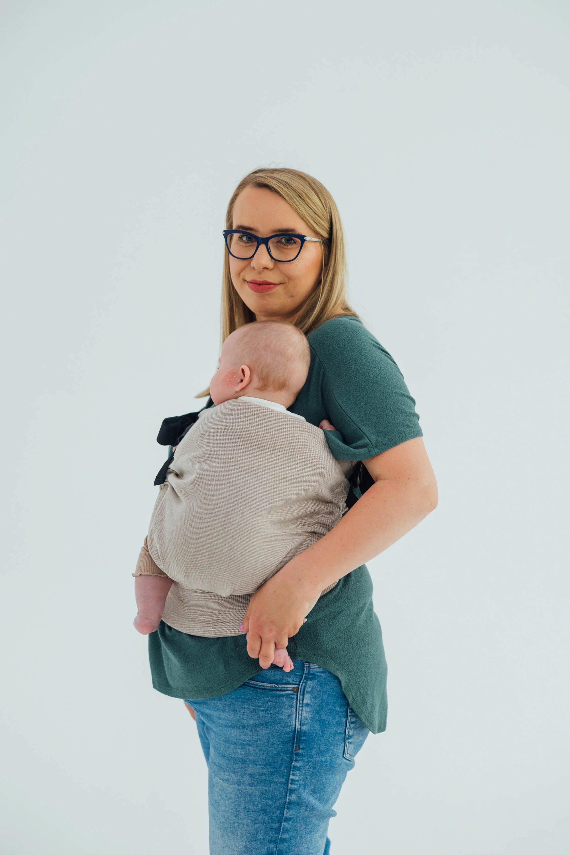 LennyHip Carrier - Peanut Butter - Hip Sling Baby Carrier - Image 11