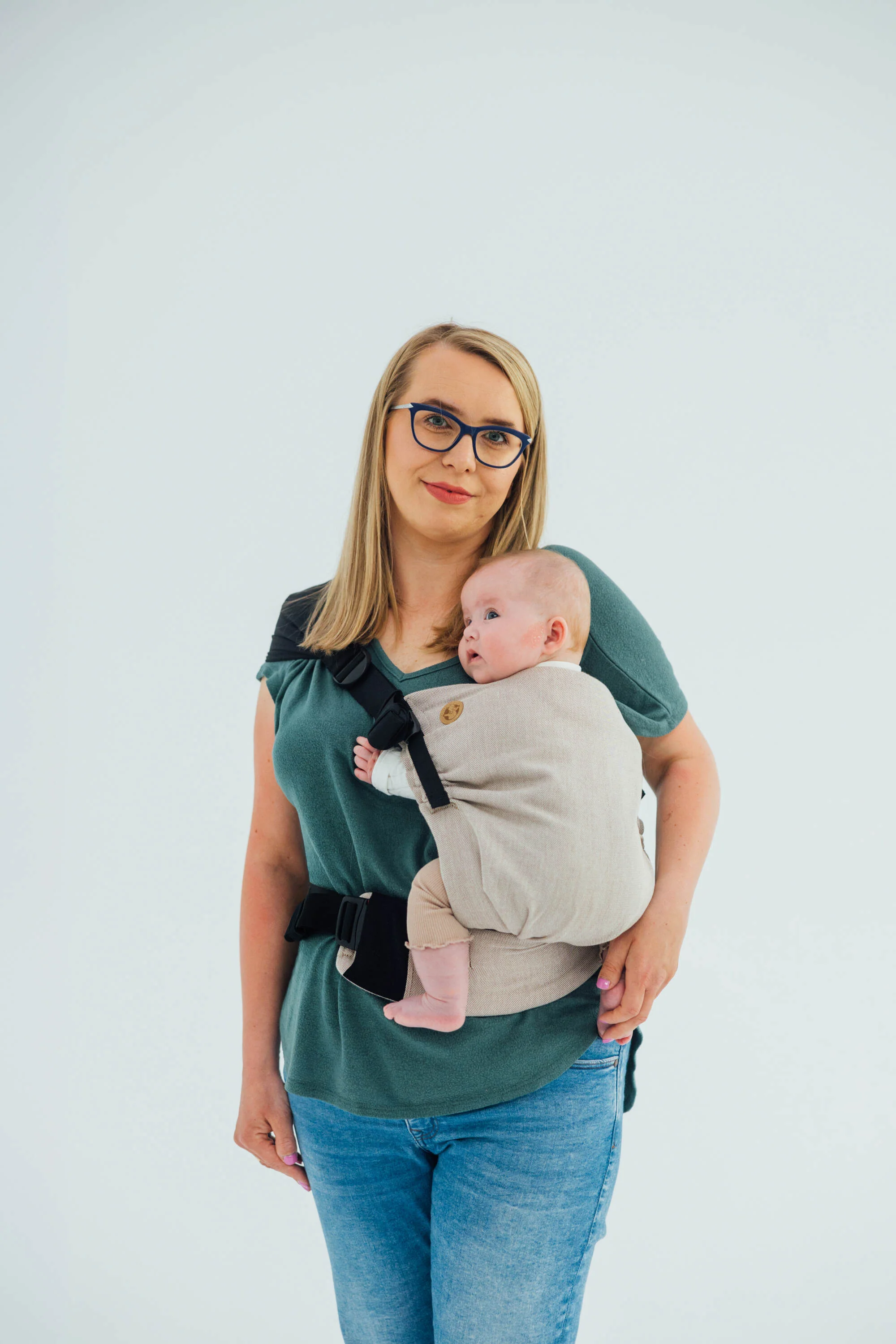 LennyHip Carrier - Peanut Butter - Hip Sling Baby Carrier - Image 12
