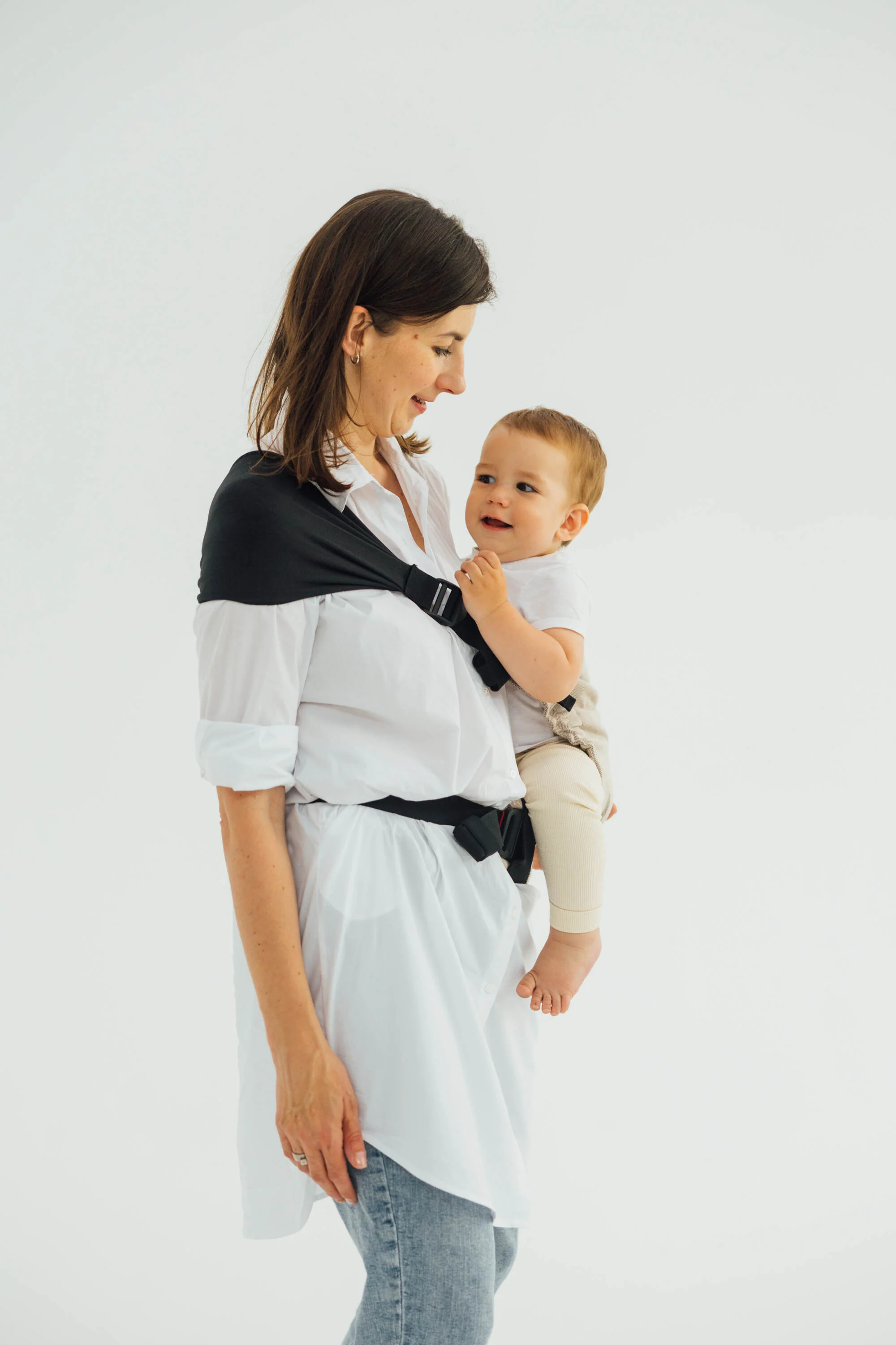 LennyHip Carrier - Peanut Butter - Hip Sling Baby Carrier - Image 8