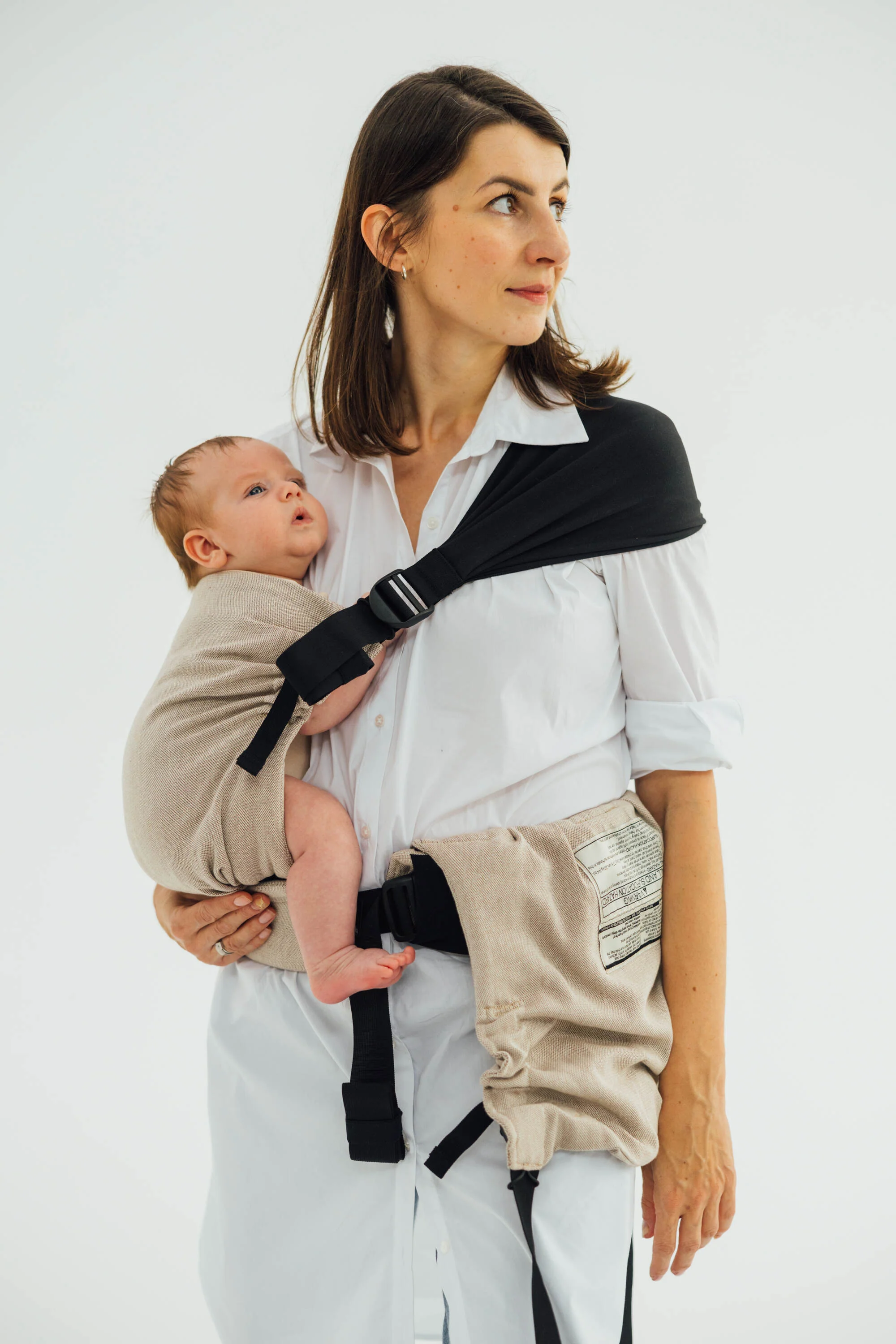 LennyTwin - Peanut Butter - Twin Carrier & Hip Sling - Image 10