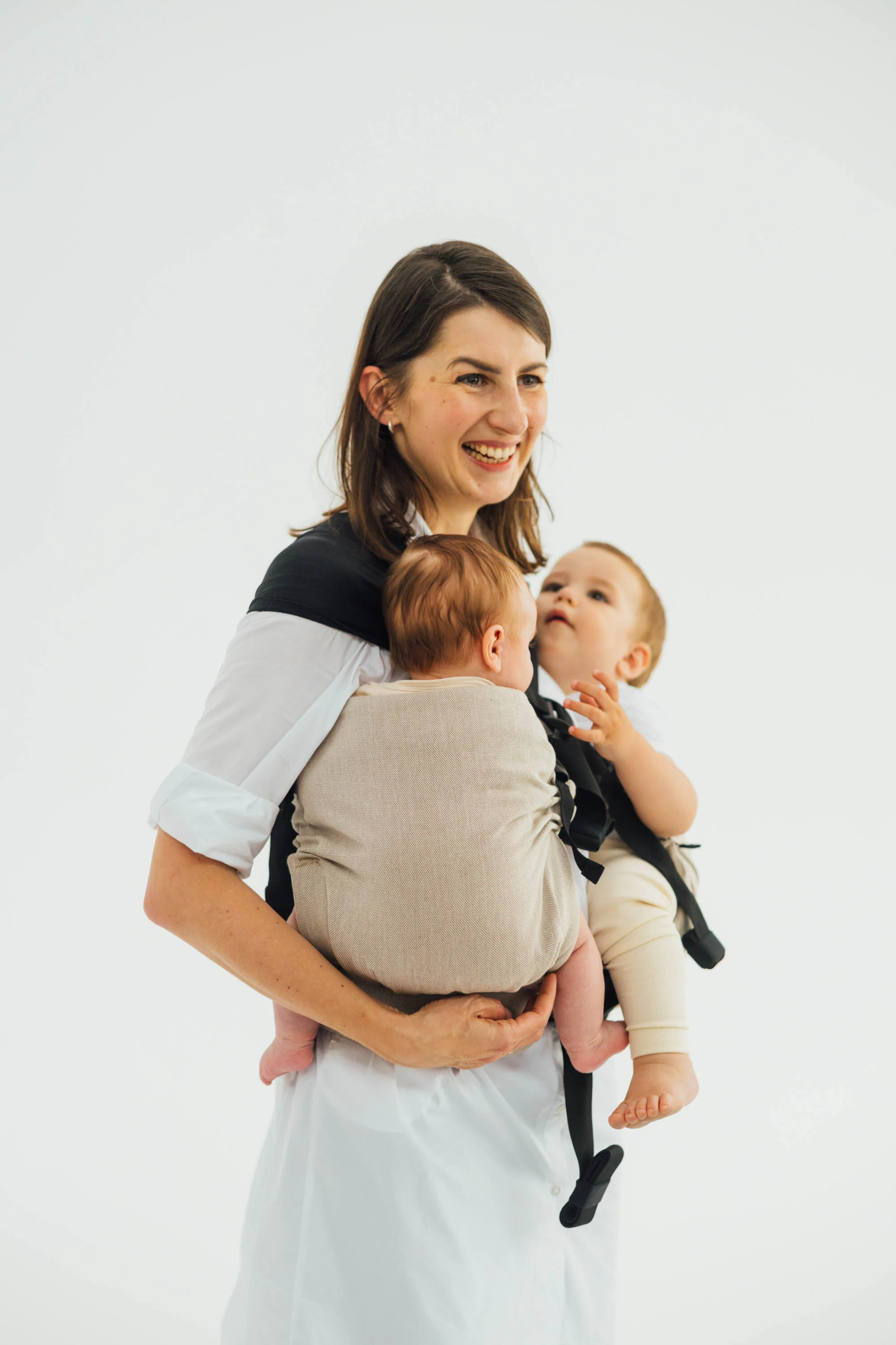 LennyTwin - Peanut Butter - Twin Carrier & Hip Sling - Image 14