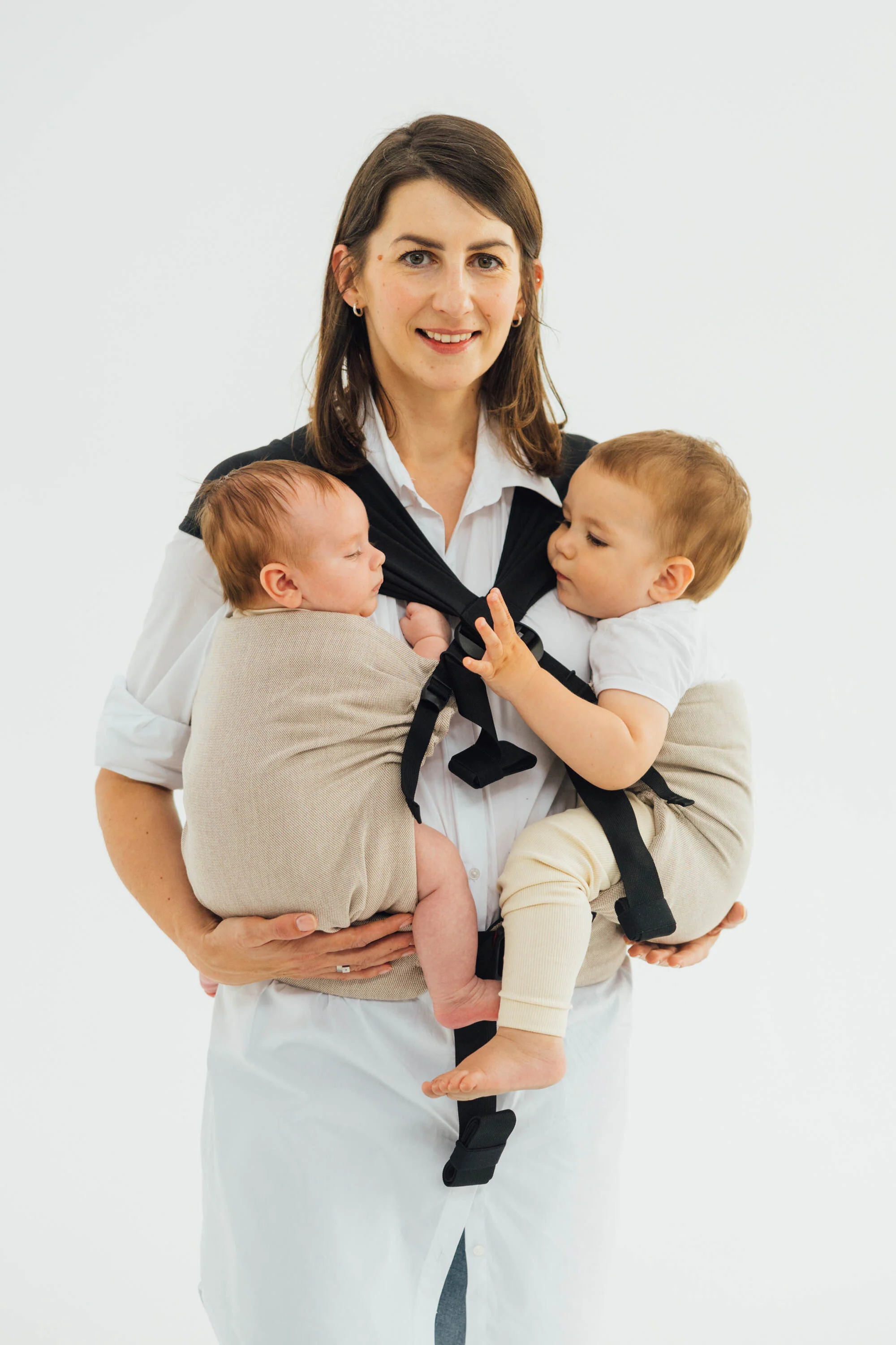 LennyTwin - Peanut Butter - Twin Carrier & Hip Sling - Image 16