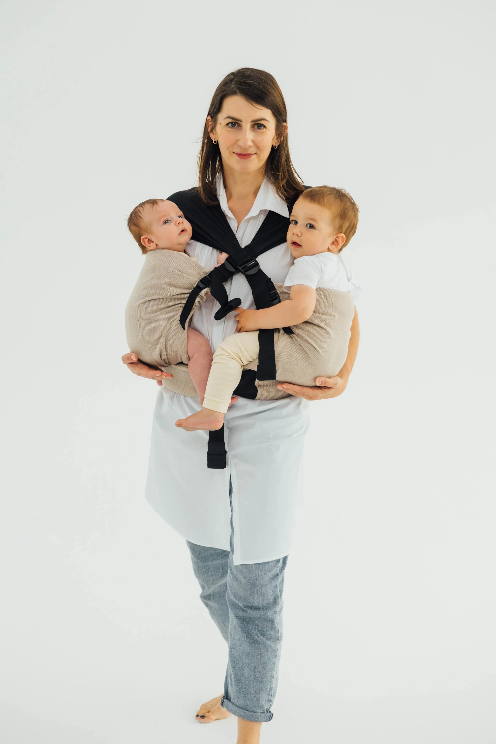 LennyTwin - Peanut Butter - Twin Carrier & Hip Sling - Image 17