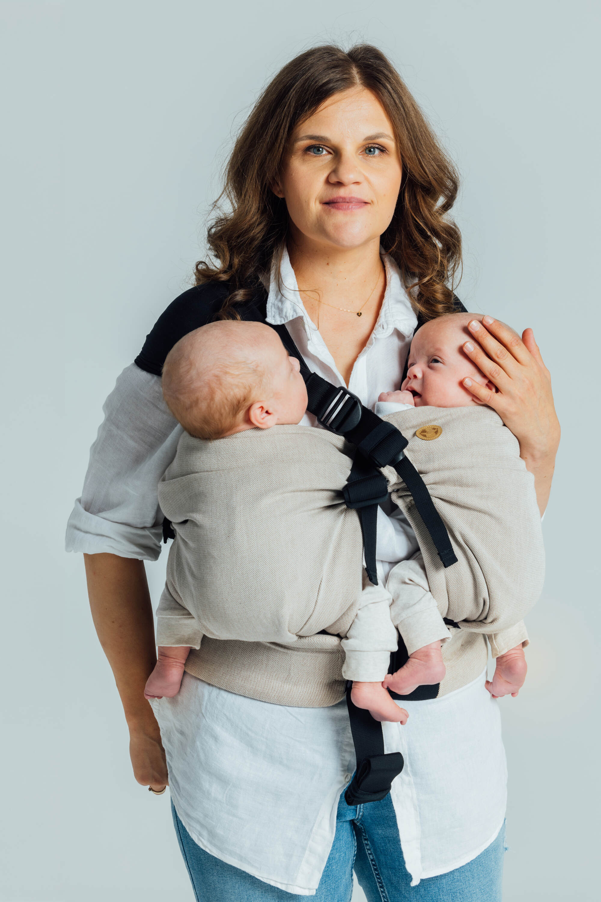 LennyTwin - Peanut Butter - Twin Carrier & Hip Sling - Image 7