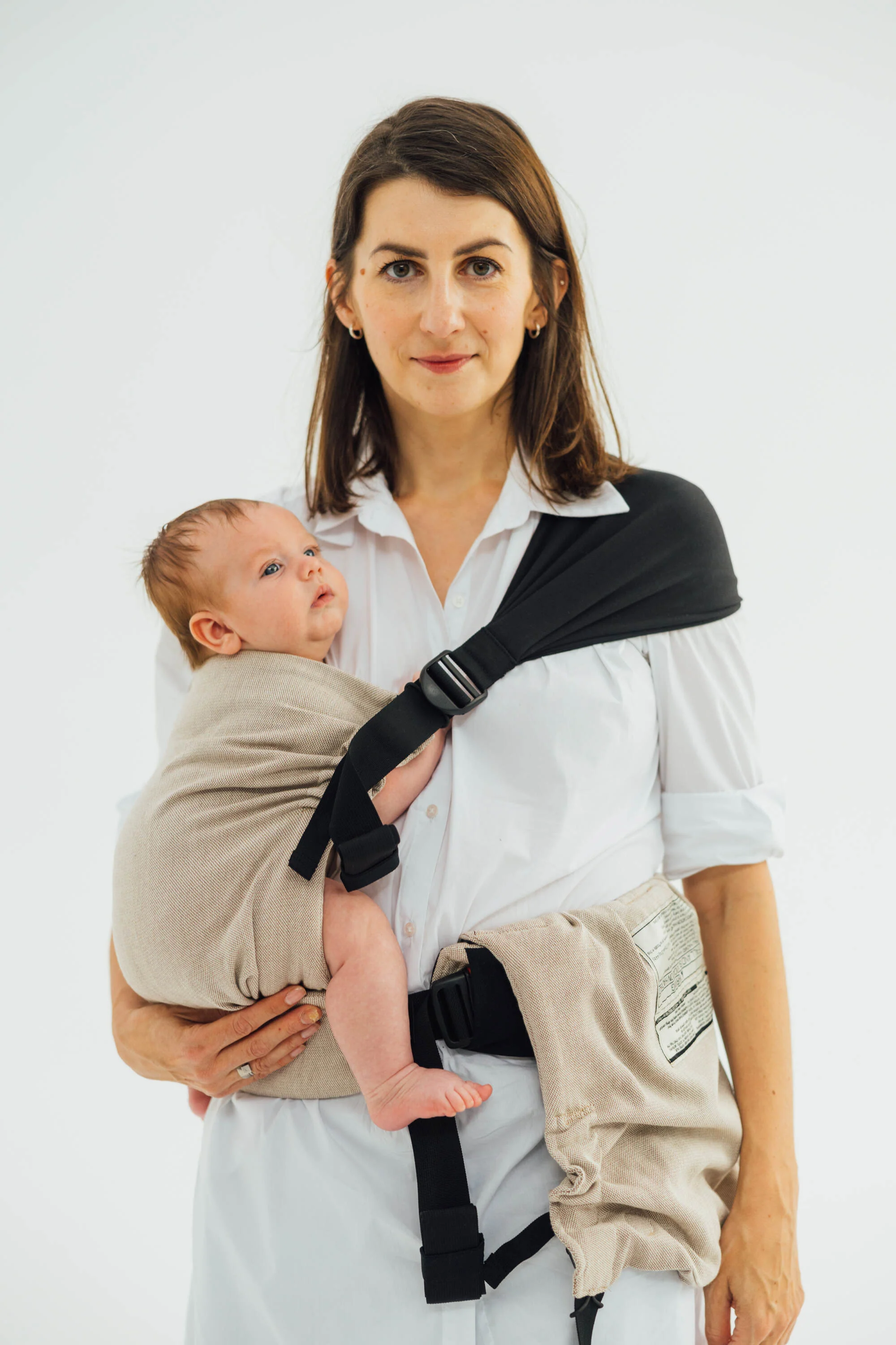 LennyTwin - Peanut Butter - Twin Carrier & Hip Sling - Image 9