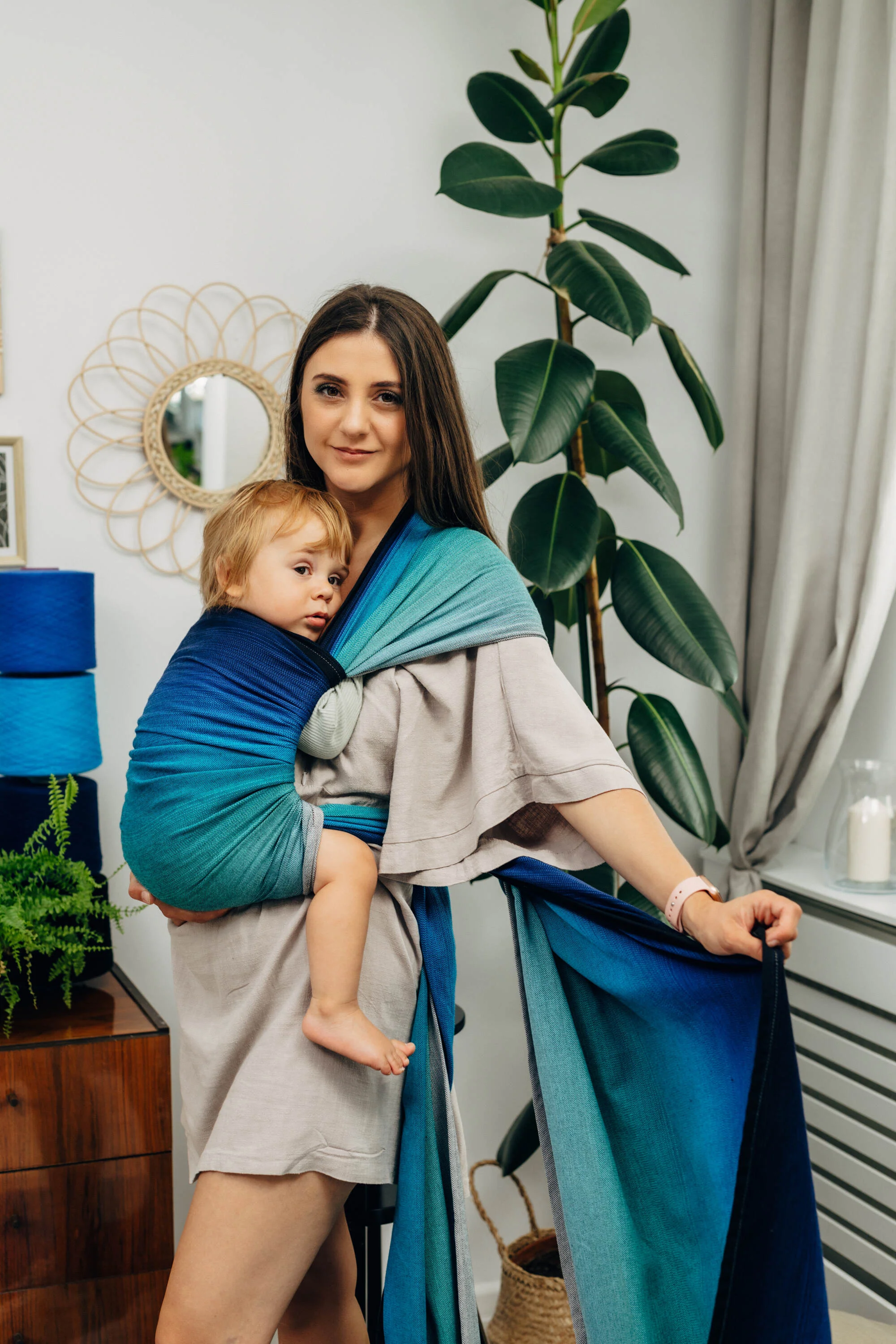 Long Woven Wrap, Airglow - Image 3