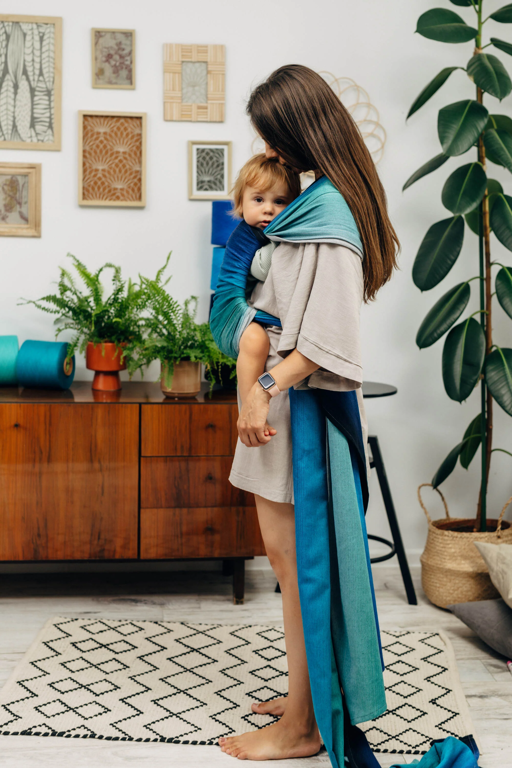 Long Woven Wrap, Airglow - Image 5