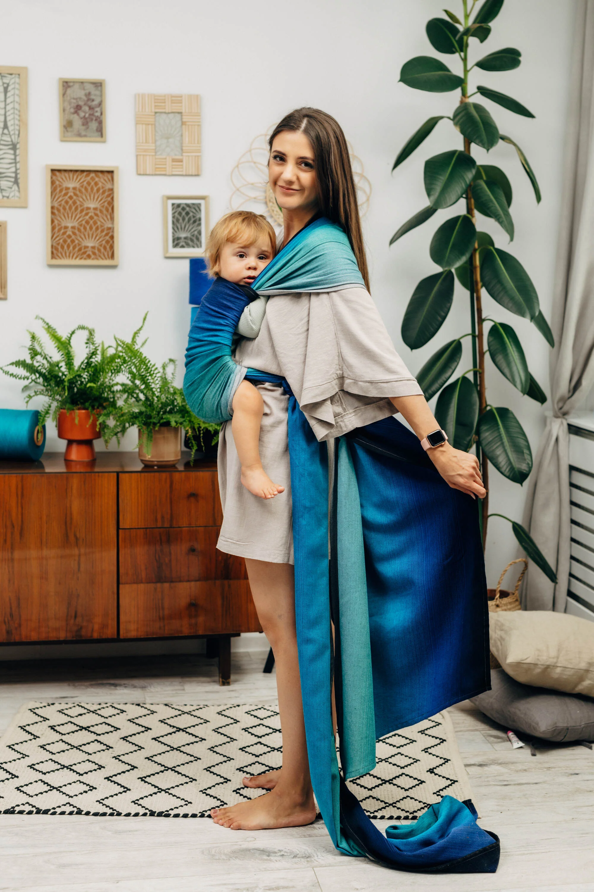 Long Woven Wrap, Airglow - Image 6