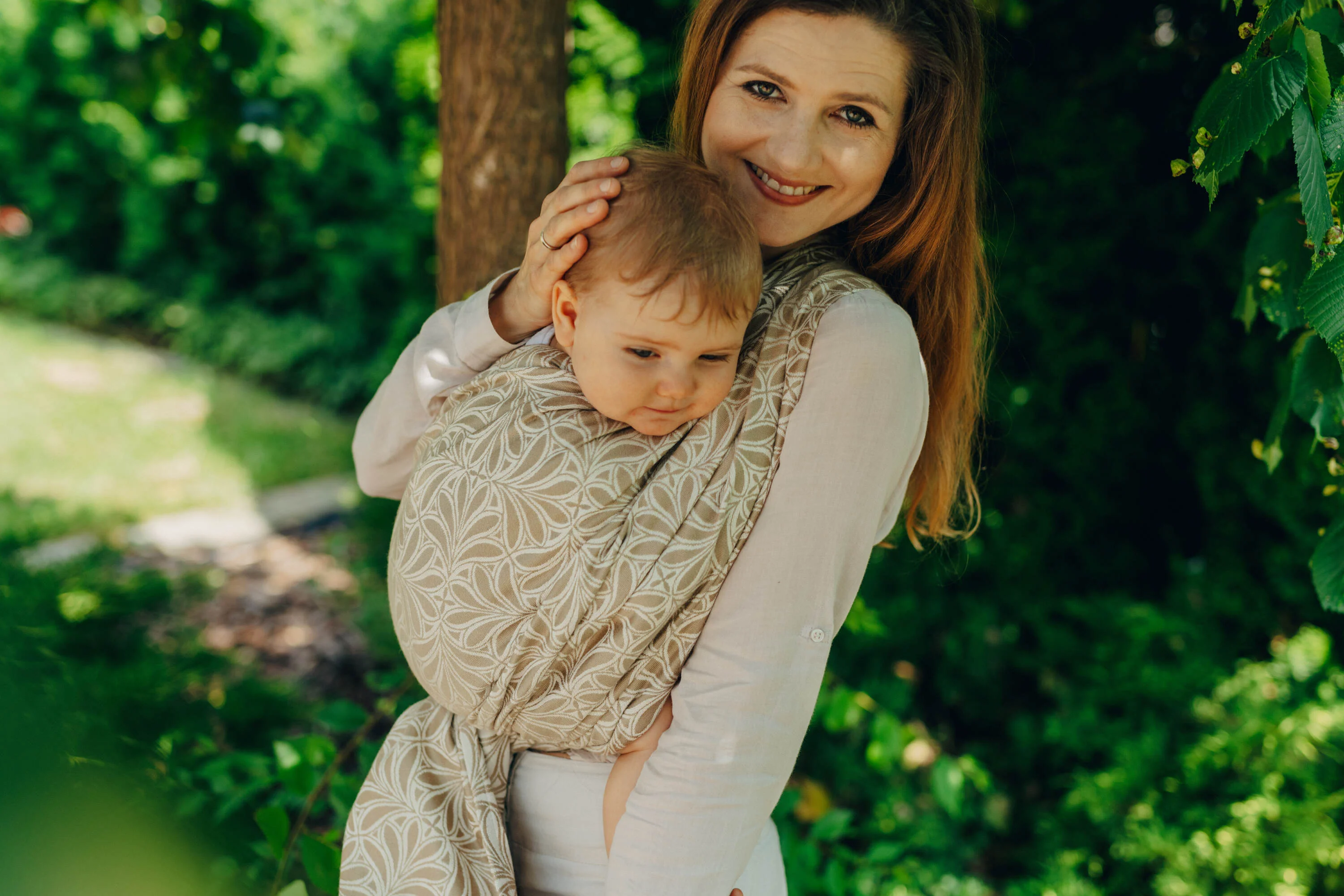 Long Woven Wrap, Infinity - Golden Hour - Image 11
