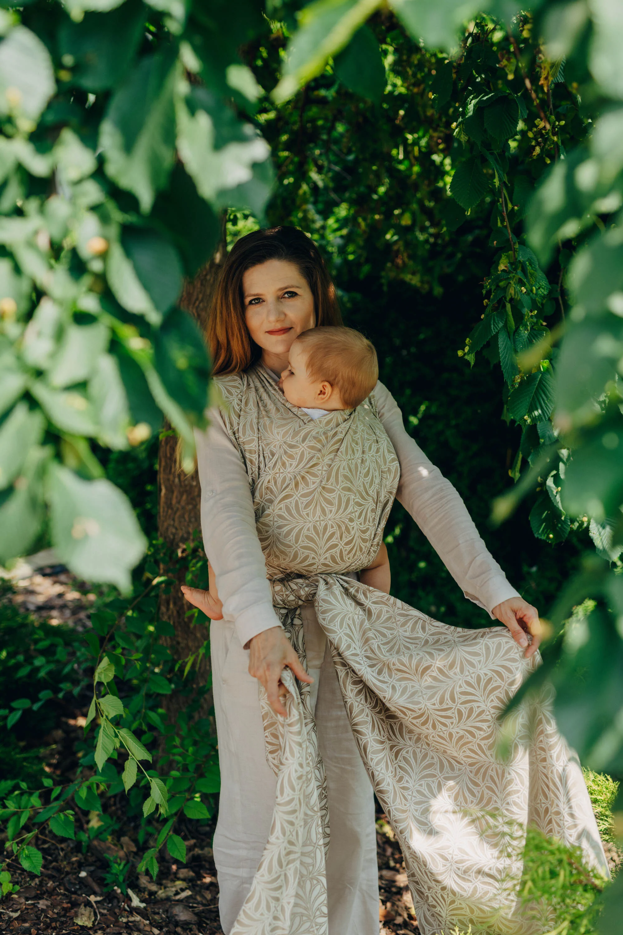 Long Woven Wrap, Infinity - Golden Hour - Image 3