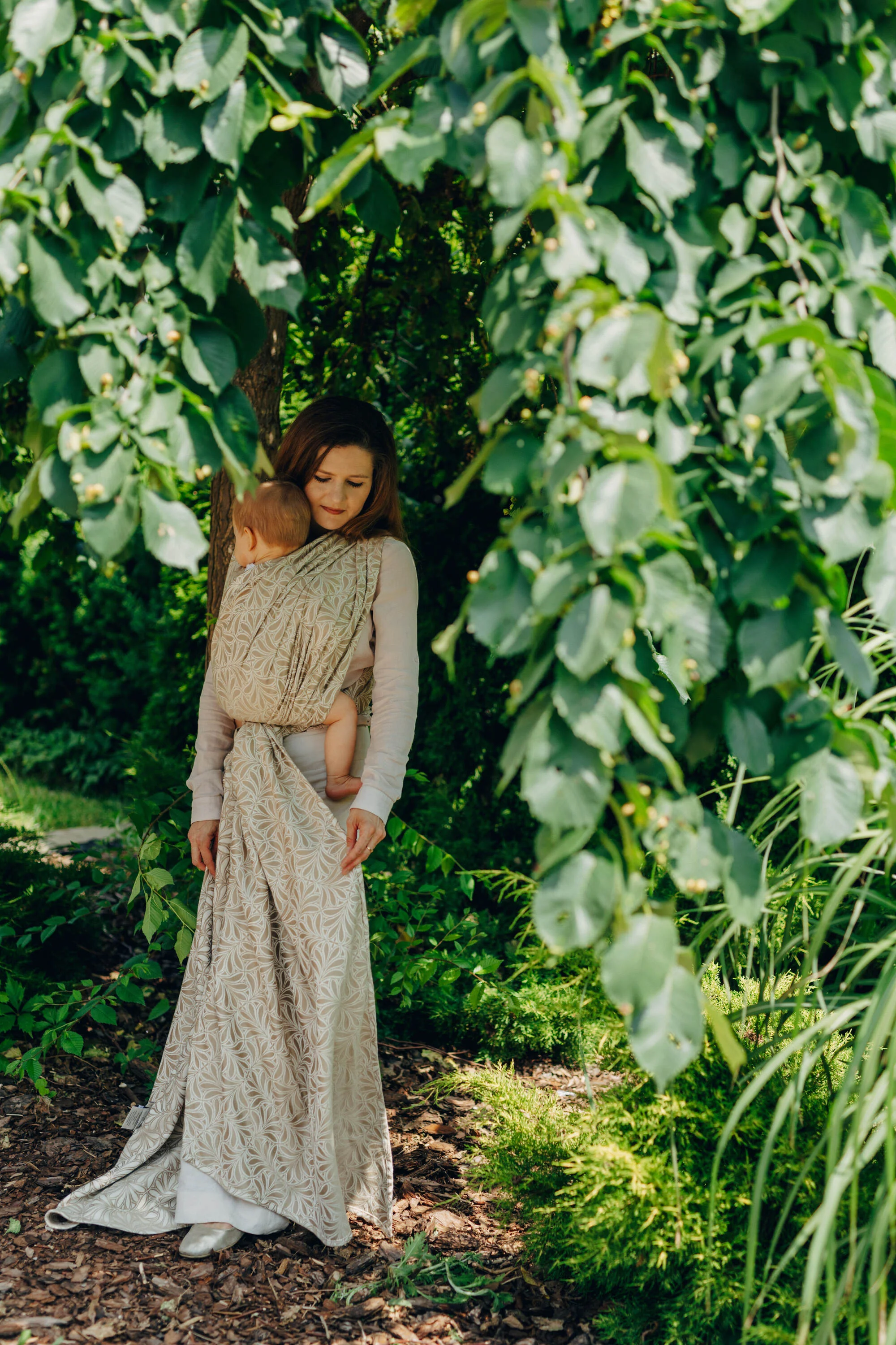 Long Woven Wrap, Infinity - Golden Hour - Image 5