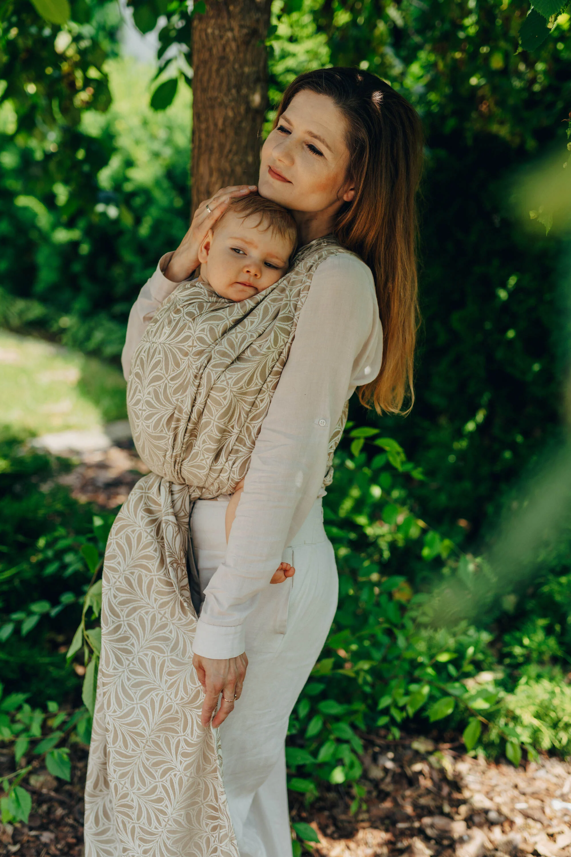 Long Woven Wrap, Infinity - Golden Hour - Image 6