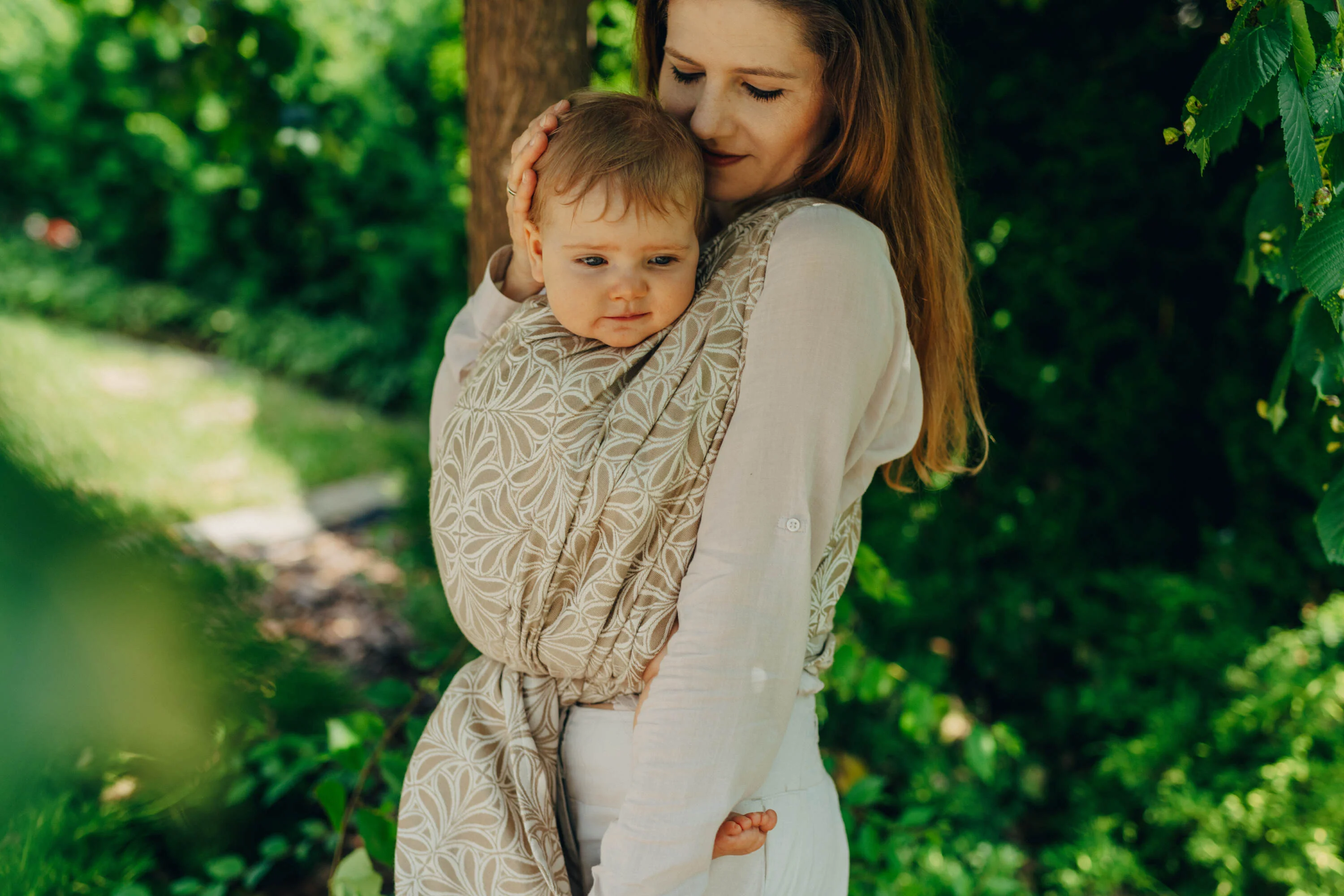 Long Woven Wrap, Infinity - Golden Hour - Image 8