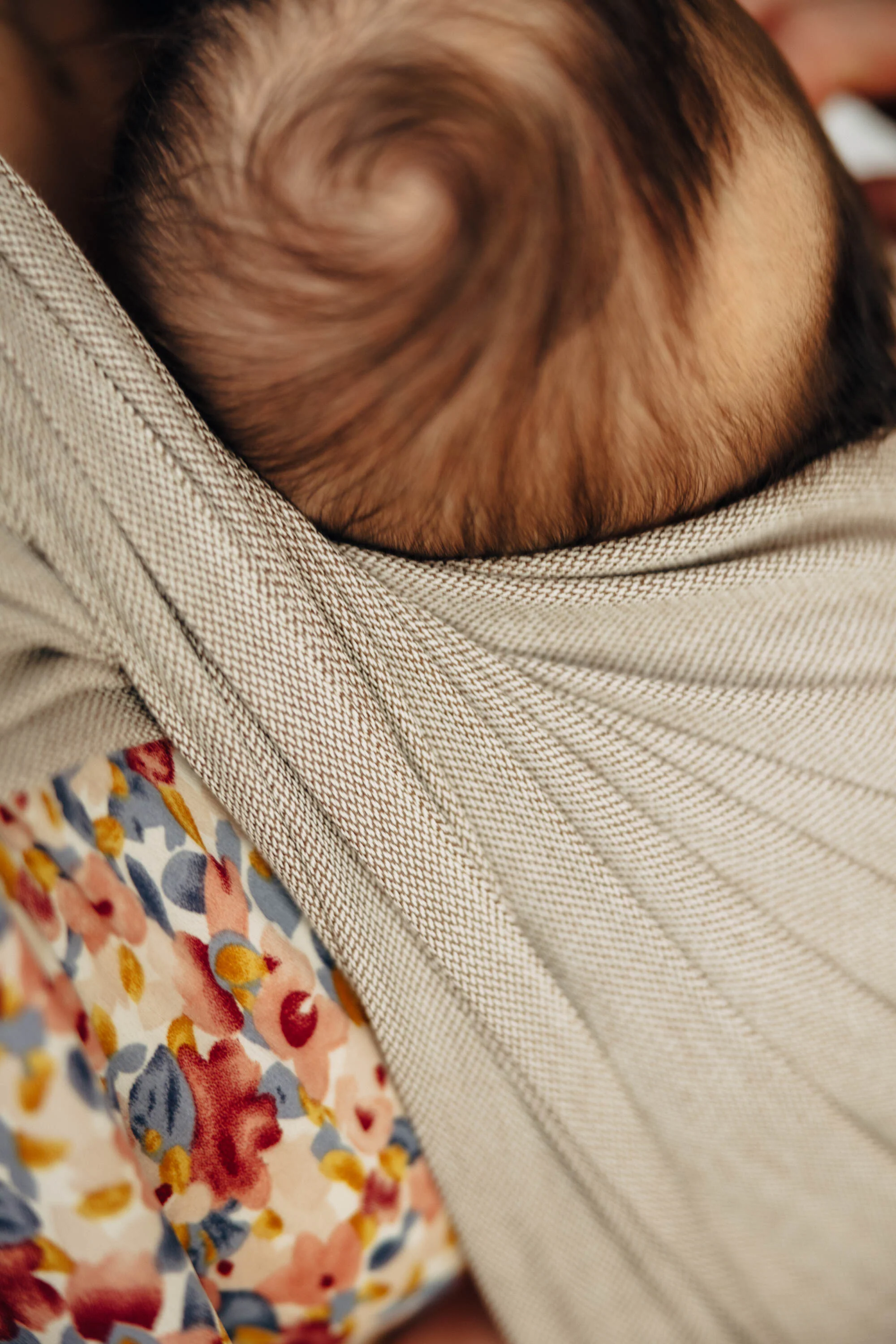 Long Woven Wrap, Peanut Butter - Image 3