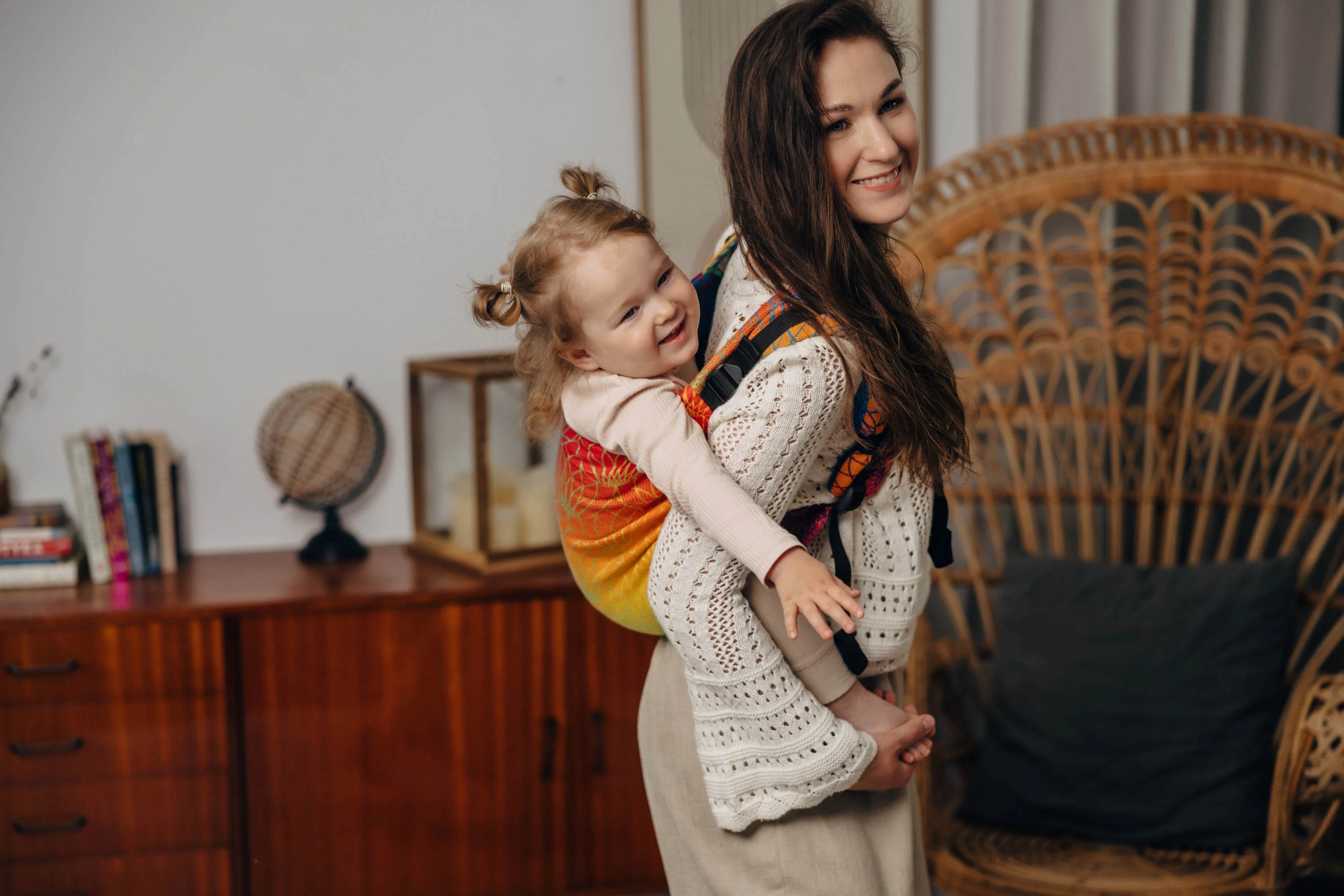 Onbuhimo PRO - Preschool, Rainbow Lotus - Image 10