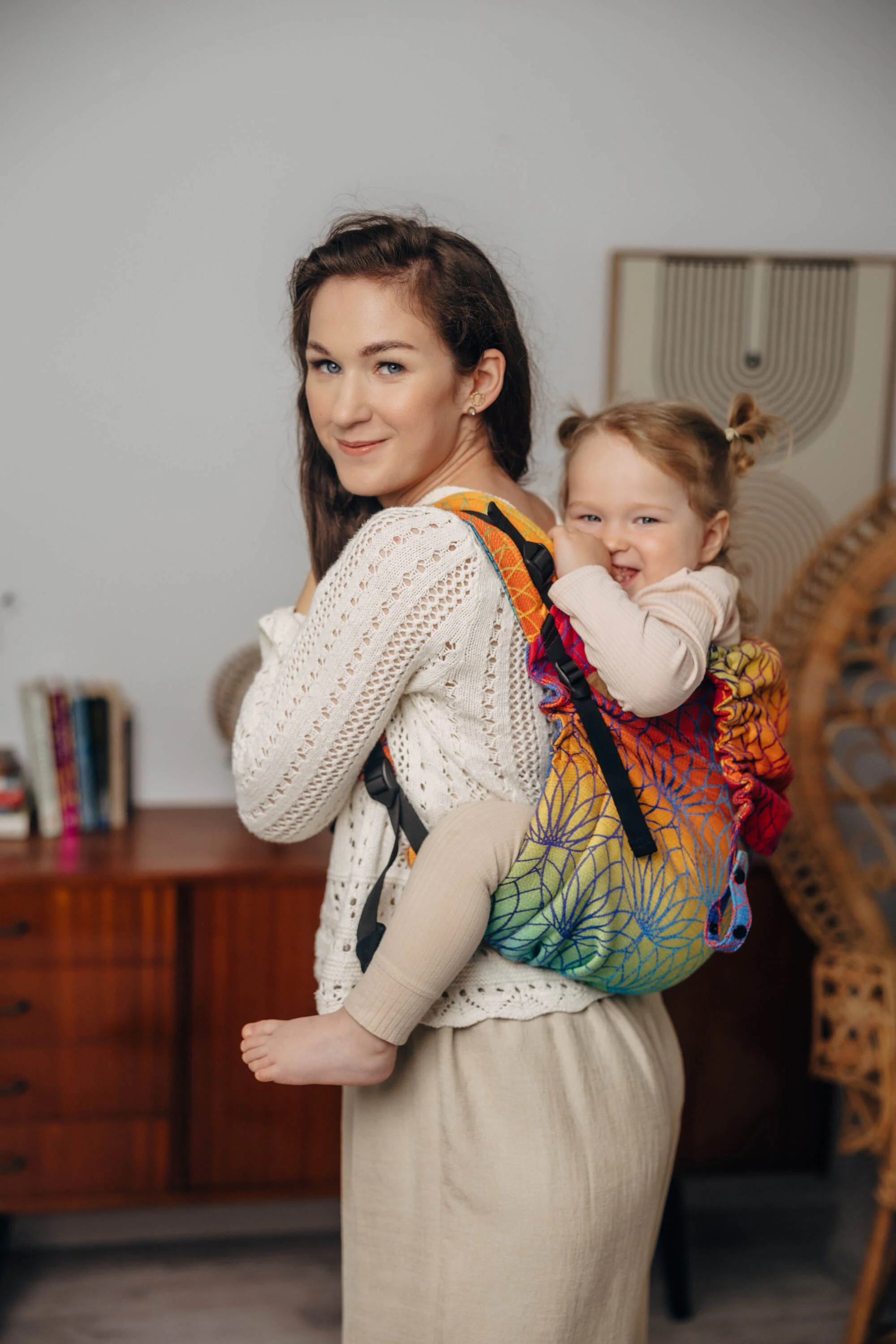 Onbuhimo PRO - Preschool, Rainbow Lotus - Image 5