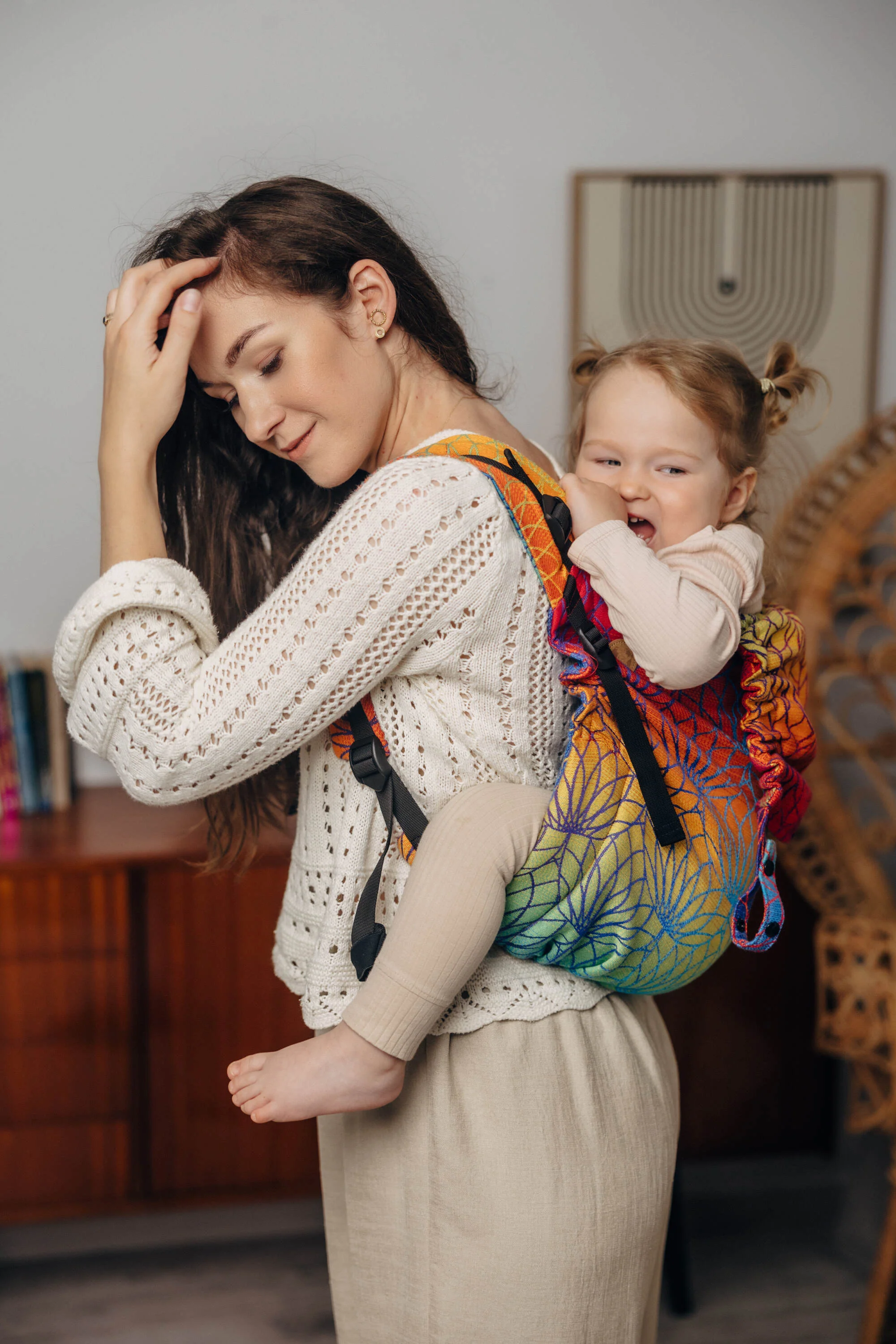 Onbuhimo PRO - Preschool, Rainbow Lotus - Image 6