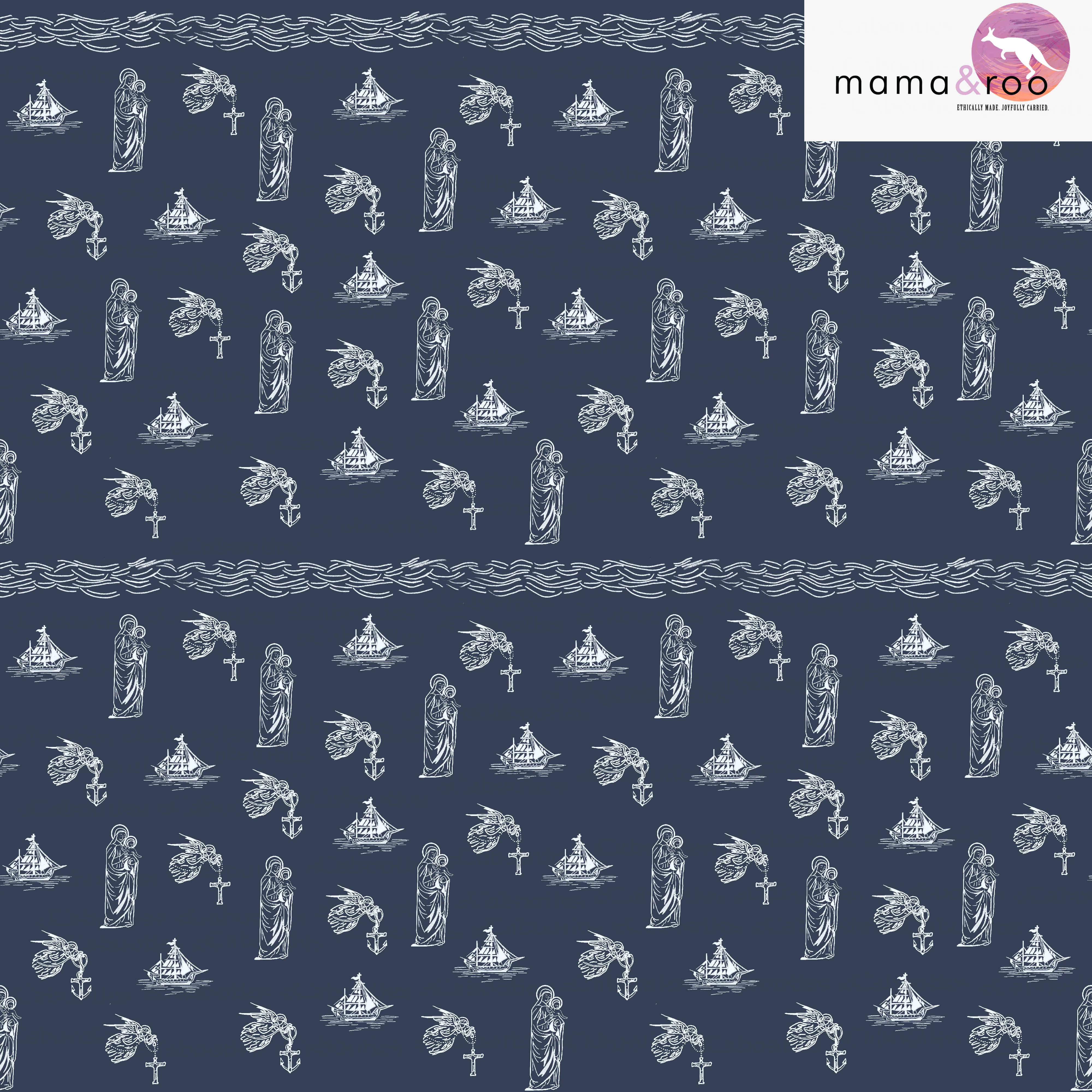 Pre-Order: Mama & Roo's Exclusive - Stella Maris - Linen/Cotton Luxury Blend - Image 5