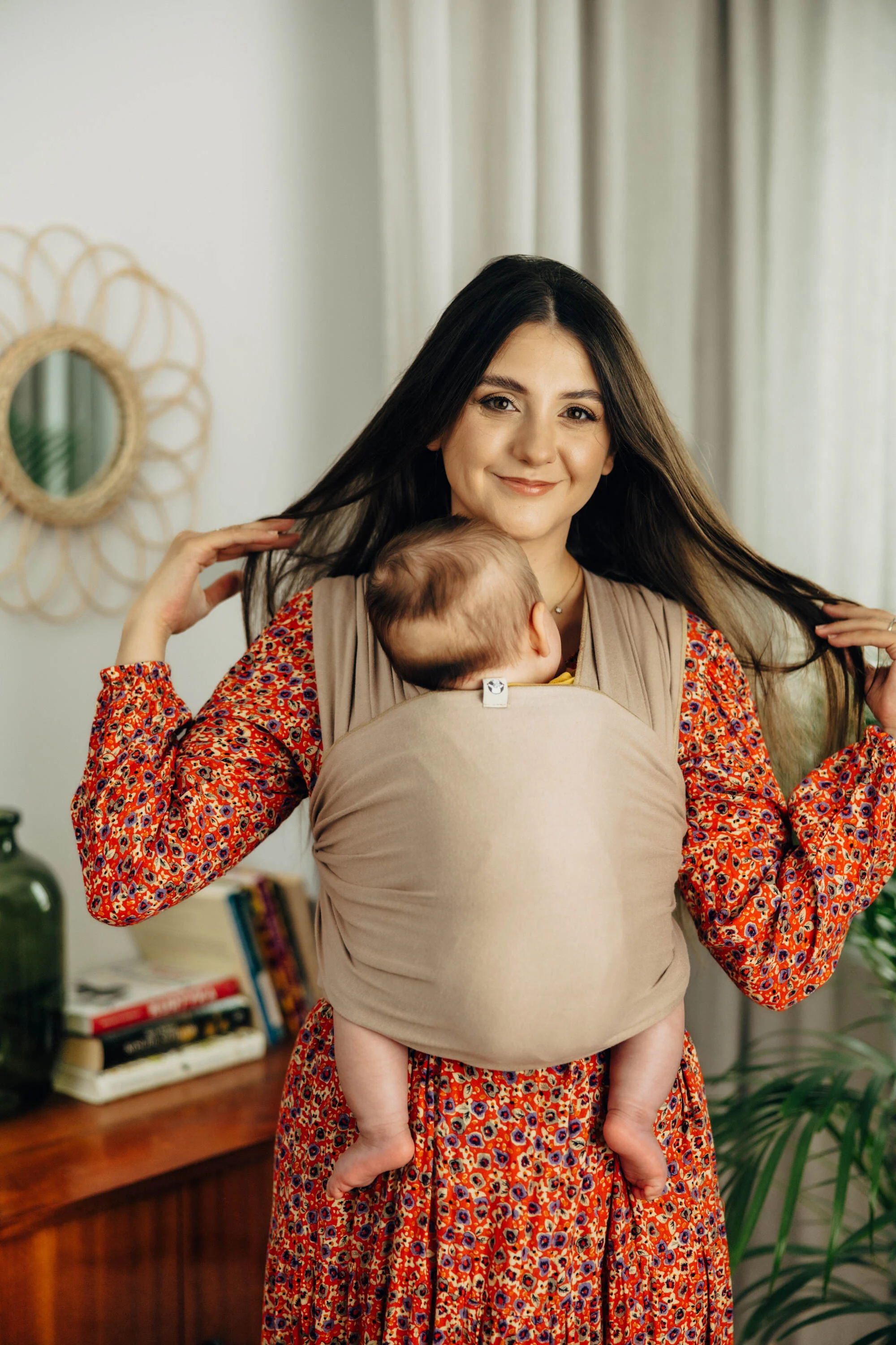Stretchy Wrap, Beige - Image 7